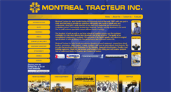 Desktop Screenshot of montrealtractor.com